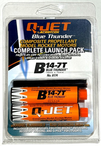 Quest Q-Jet™ B14-7T Blue Thunder Complete 2-Motor Launch Pack - Q6174