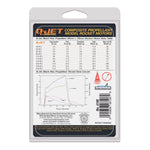 Quest Q-Jet™ A3-4FJ Black Max Rocket Motors Value 25-Pack - Q6404