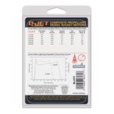 Quest Q-Jet™ D20-6W White Lightning Rocket Motors Value 12-Pack - Q6376